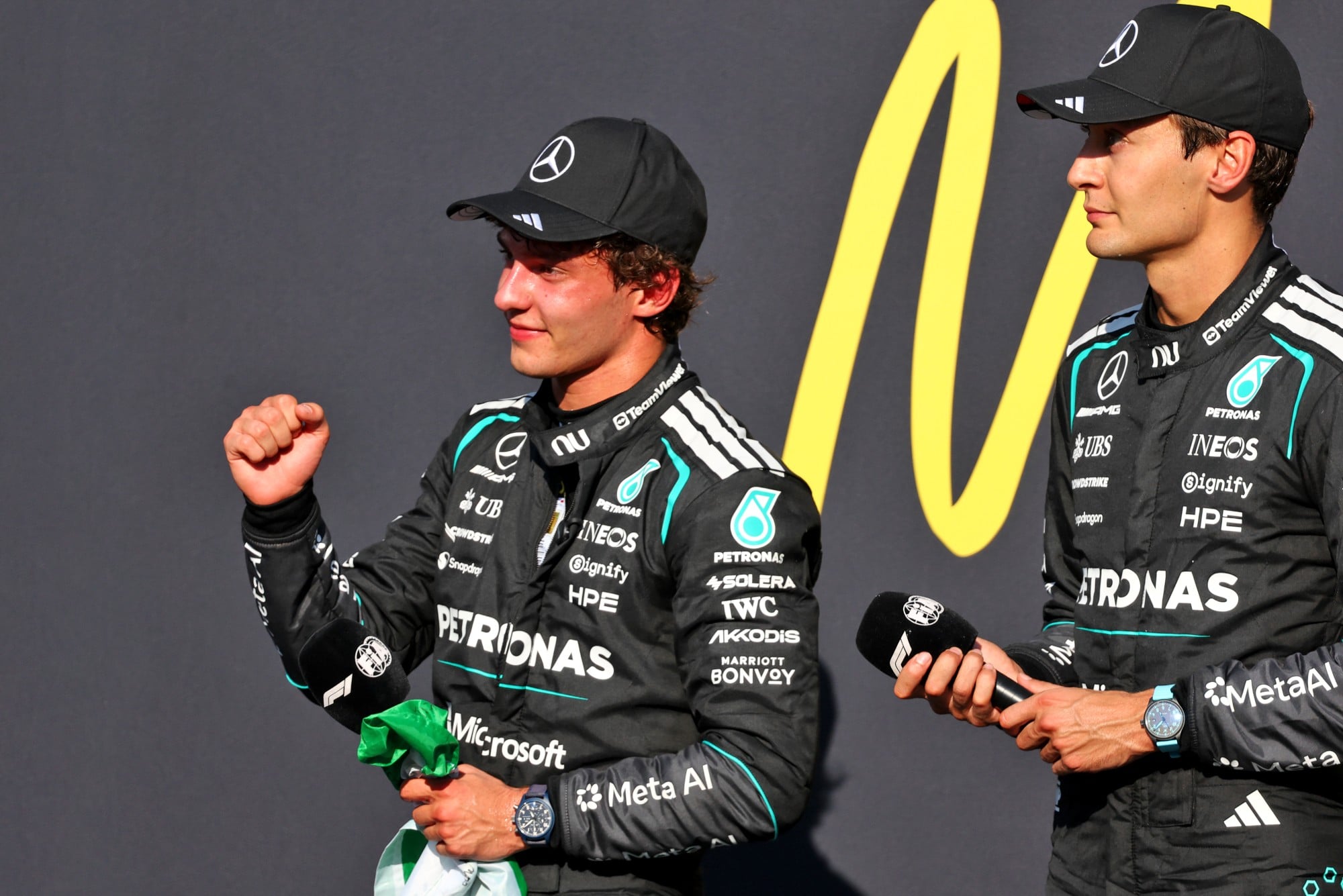 Mercedes conquista dobradinha no GP da Itália de F1